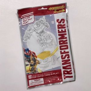 Transformers Color and Play Activity Set